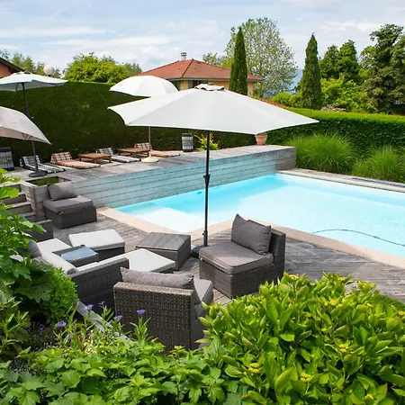 Villa Modern With Swimming Pool Lake Access Nernier