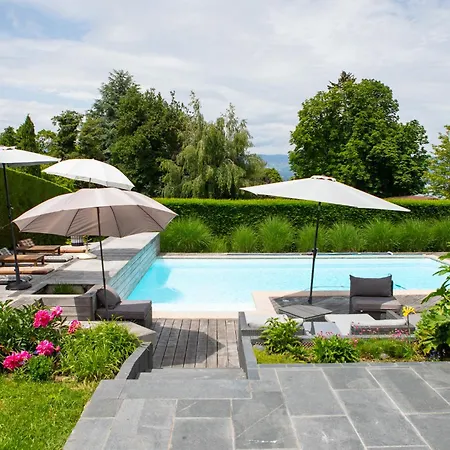 Villa Modern With Swimming Pool Lake Access Nernier